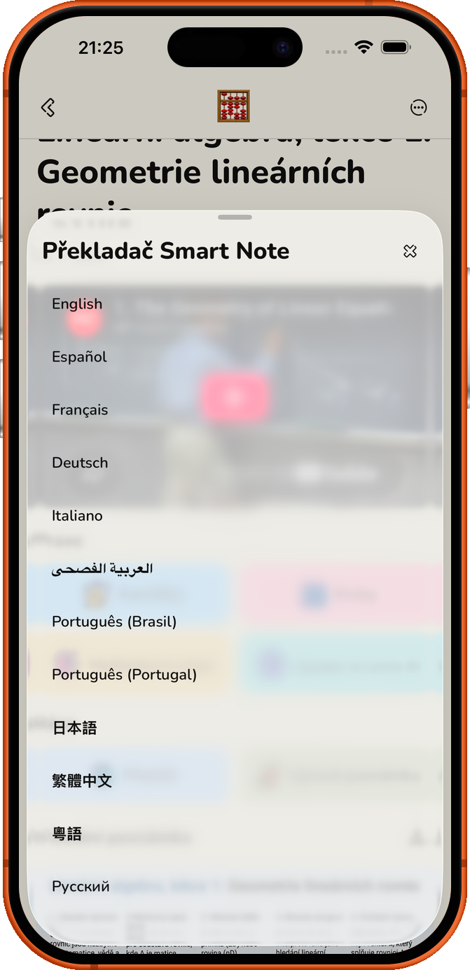 Zahraniční přednášky?
Snadný.